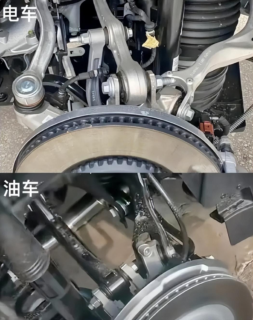 实图:电车VS油车悬架,看完怎么选车一目了然!